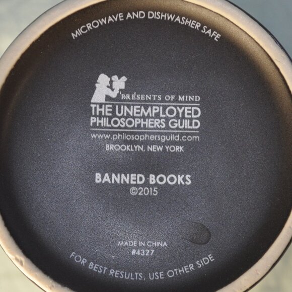 12 oz mug banned books 2015 (w1115) - Picture 10 of 10